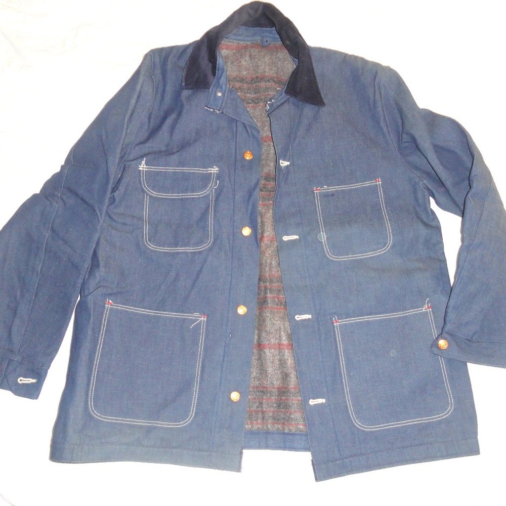 Dead StocK Wrangler Coat Blanket Lining NEW 60's NOS Big Ben Workwear